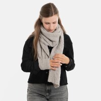 Knit Factory Haze Schal Iced Clay