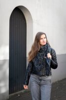 Knit Factory Josh Dreiecksschal Laurel/Stone Green
