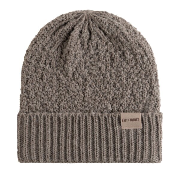 Knit Factory Haze Mütze Marron