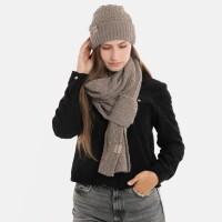 Knit Factory Haze Mütze Marron