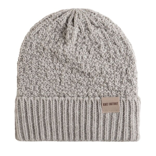 Knit Factory Haze Mütze Iced Clay