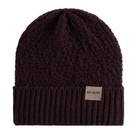 Knit Factory Haze Mütze Midnight Plum