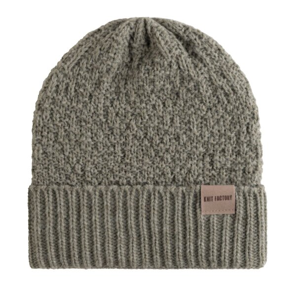 Knit Factory Haze Mütze Urban Green