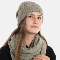 Knit Factory Haze Mütze Urban Green