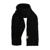 Knit Factory Haze Schal Schwarz