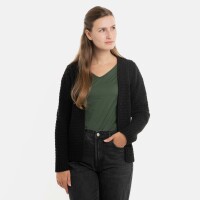 Knit Factory Becky Kurze Strickjacke Schwarz 36/38