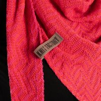Knit Factory Vera Dreiecksschal Bright Red/Fuchsia