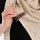 Knit Factory Vera Dreiecksschal Ecru/Dark Beige