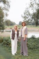 Knit Factory Rosie Weste Teddy Beige 36/44