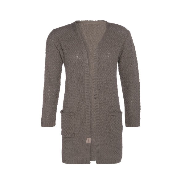 Knit Factory Luna Strickjacke Marron 36/38 Mit Taschen