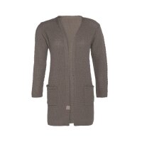 Knit Factory Luna Strickjacke Marron 36/38 Mit Taschen