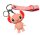 Schl&uuml;sselanh&auml;nger Lilo & Stitch 6 cm Mini Anh&auml;nger Geschenk Cartoon Schl&uuml;sselanh&auml;nger Silikon Schl&uuml;sselanh&auml;nger f&uuml;r Handyh&uuml;lle Charme Rucksack Geschenk Angel Hand wei&szlig;
