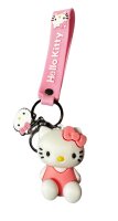 Schlüsselanhänger Hello Kitty unsortiert 6cm Mini Anhänger Geschenk Cartoon Schlüsselanhänger Silikon Schlüsselanhänger für Handyhülle Charme Rucksack Geschenk Hello Kitty unsortiert