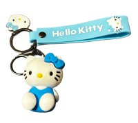 Schlüsselanhänger Hello Kitty unsortiert 6cm Mini Anhänger Geschenk Cartoon Schlüsselanhänger Silikon Schlüsselanhänger für Handyhülle Charme Rucksack Geschenk Hello Kitty unsortiert