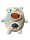 Kawaii Glücksbärchi Kuscheltier Figur Plüsch 17 cm Plüsch Brumm Bärchi blau