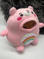 Kawaii Glücksbärchi Kuscheltier Figur Plüsch 17 cm Plüsch Hurra Bärchi rosa