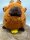 Capybara Kuscheltier braun Figur Plüsch 35 cm Plüsch Capybara Küken braun gelb