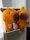 Capybara Kuscheltier braun Figur Plüsch 35 cm Plüsch Capybara Bubble Tea rosa