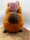 Capybara Kuscheltier braun Figur Plüsch 35 cm Plüsch Capybara Bubble Tea rosa