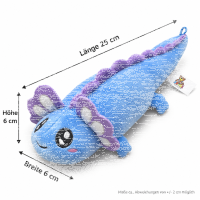 Axolotl Echse Molch Kuscheltier Figur Plüsch...