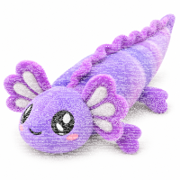 Axolotl Echse Molch Kuscheltier Figur Plüsch...