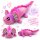 Axolotl Echse Molch Kuscheltier Figur Plüsch Tintenfisch Spiel Puppe XL 42 cm Plüschtier Püsch Wassertier lila neu