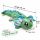 Axolotl Echse Molch Kuscheltier Figur Plüsch Tintenfisch Spiel Puppe XL 25 cm Plüschtier Püsch Wassertier grün neu
