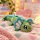 Axolotl Echse Molch Kuscheltier Figur Plüsch Tintenfisch Spiel Puppe XL 25 cm Plüschtier Püsch Wassertier grün neu