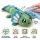 Axolotl Echse Molch Kuscheltier Figur Plüsch Tintenfisch Spiel Puppe XL 25 cm Plüschtier Püsch Wassertier grün neu
