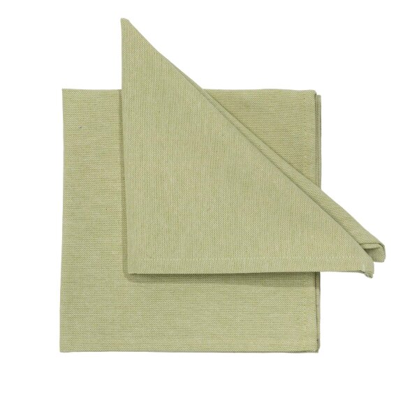 Pichler Serviette 6er Set Faro Rechteck 040/040 limette