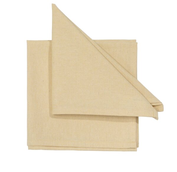 Pichler Serviette 6er Set Faro Rechteck 040/040 vanille