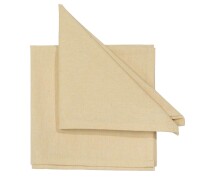 Pichler Serviette 6er Set Faro Rechteck 040/040 vanille