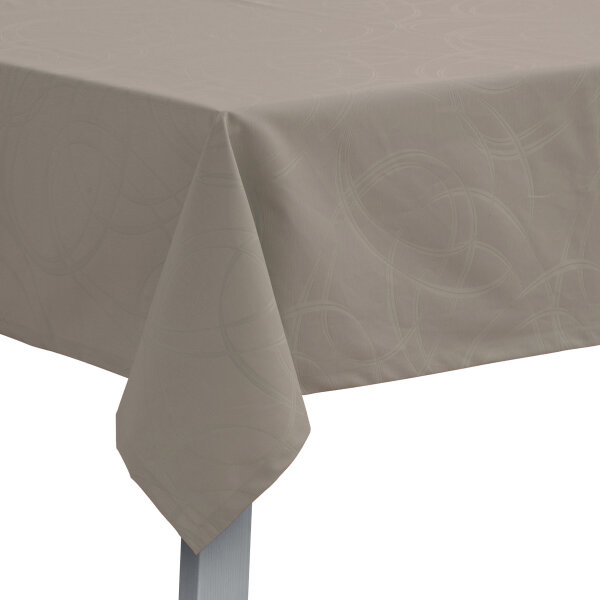 Pichler Tischdecke Loop Rechteck 130/220 grau