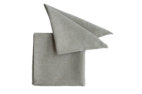 Pichler Serviette 6er Set Panama Rechteck 040/040 grau