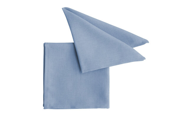 Pichler Serviette 6er Set Panama Rechteck 040/040 hellblau