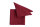 Pichler Serviette 6er Set Panama Rechteck 040/040 rot