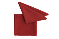 Pichler Serviette 6er Set Panama Rechteck 040/040 rubin