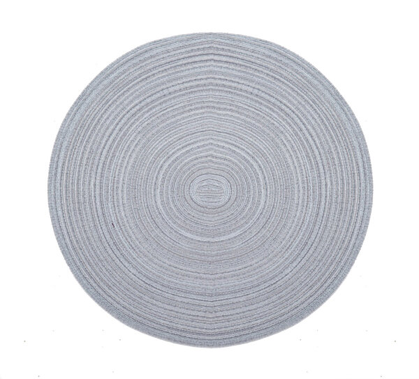 Pichler 12er Set Tischset rund Samba Kreis 038 beton