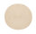 Pichler 12er Set Tischset rund Samba Kreis 038 creme