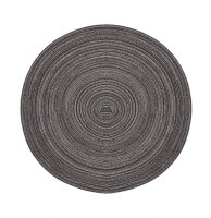 Pichler 12er Set Tischset rund Samba Kreis 038 graphit