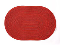 Pichler 12er Set Tischset Samba Oval 048/033 granat