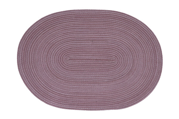 Pichler 12er Set Tischset Samba Oval 048/033 mauve