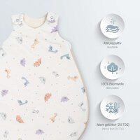 Julius Zöllner Little Dinos Babyschlafsack Sky 50x56
