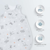 Julius Zöllner Savanne grau Babyschlafsack Sky 50x56