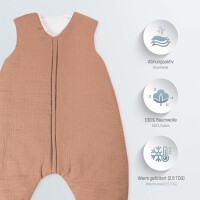 Julius Zöllner Schlafsack dune Jumper gefüttert Musselin 92