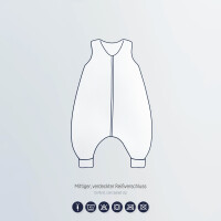 Julius Zöllner Schlafsack denim Jumper Musselin 80