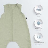 Julius Zöllner Schlafsack lime Jumper Musselin 104