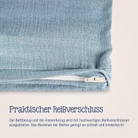 Julius Zöllner denim Bettwäsche Musselin...