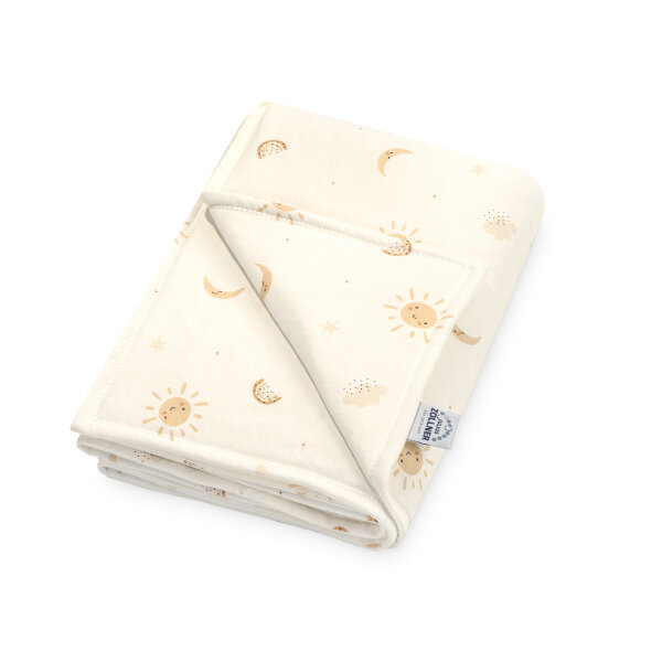 Julius Zöllner Happy Sun Decke Jersey gefüttert 70x100