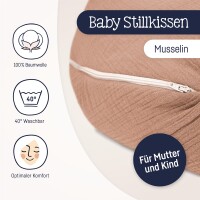 Julius Zöllner dune Stillkissen Musselin 190